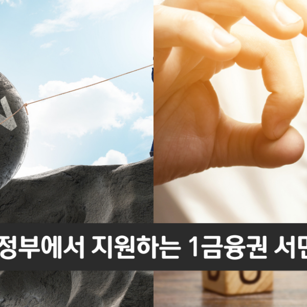 “저신용자를 지원하는 정부지원대출”..서민금융진흥원 새희망홀씨