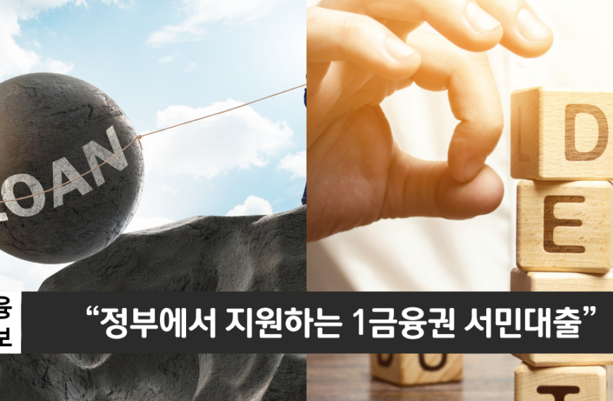 “저신용자를 지원하는 정부지원대출”..서민금융진흥원 새희망홀씨